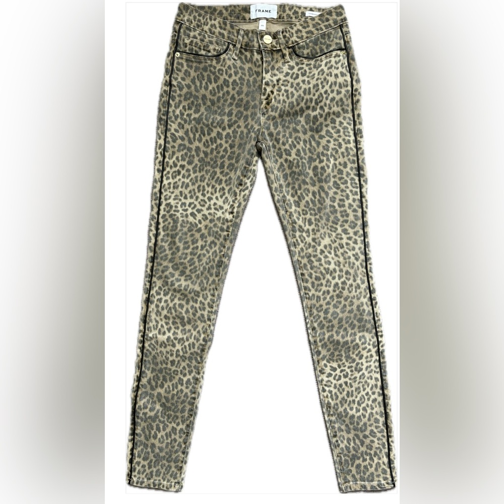 Frame Leopard Jeans 25